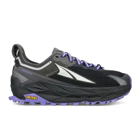 Altra Womens Olympus 5 Trail Running Shoes, Black/Grey