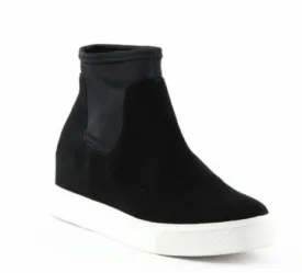 AQUA - WYNN SUEDE HIGH TOP PLATFORM SNEAKERS **FREE SHIPPING**