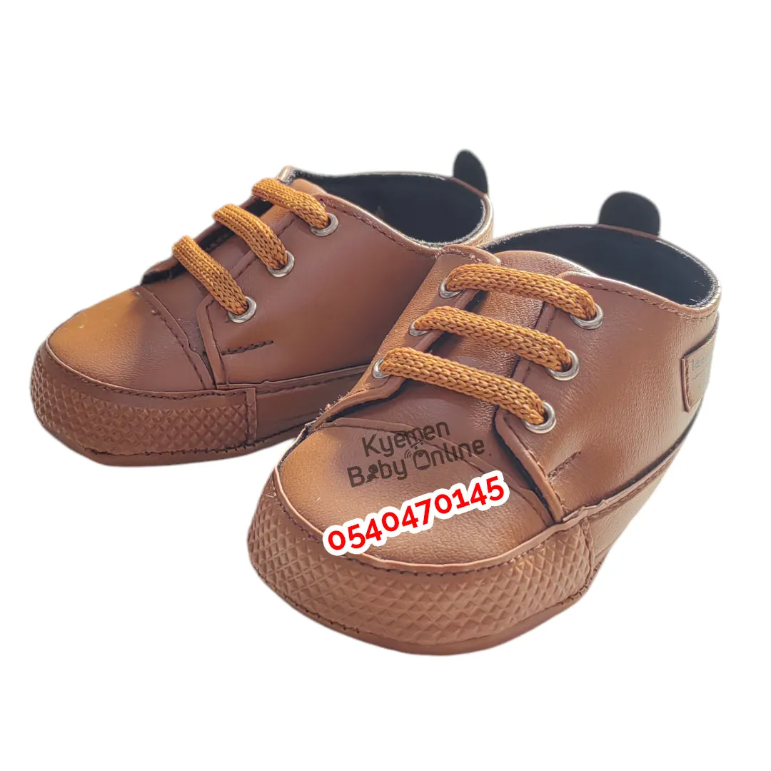 Baby Boy Shoe With Lace (Leoncino)