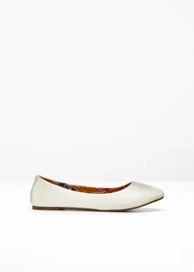 Ballerinas Bpc Bonprix Collection, white