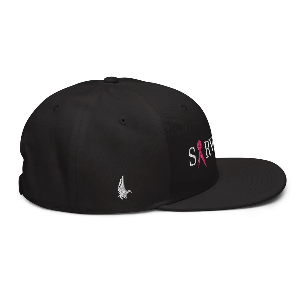 Breast Cancer Survivor Snapback Hat