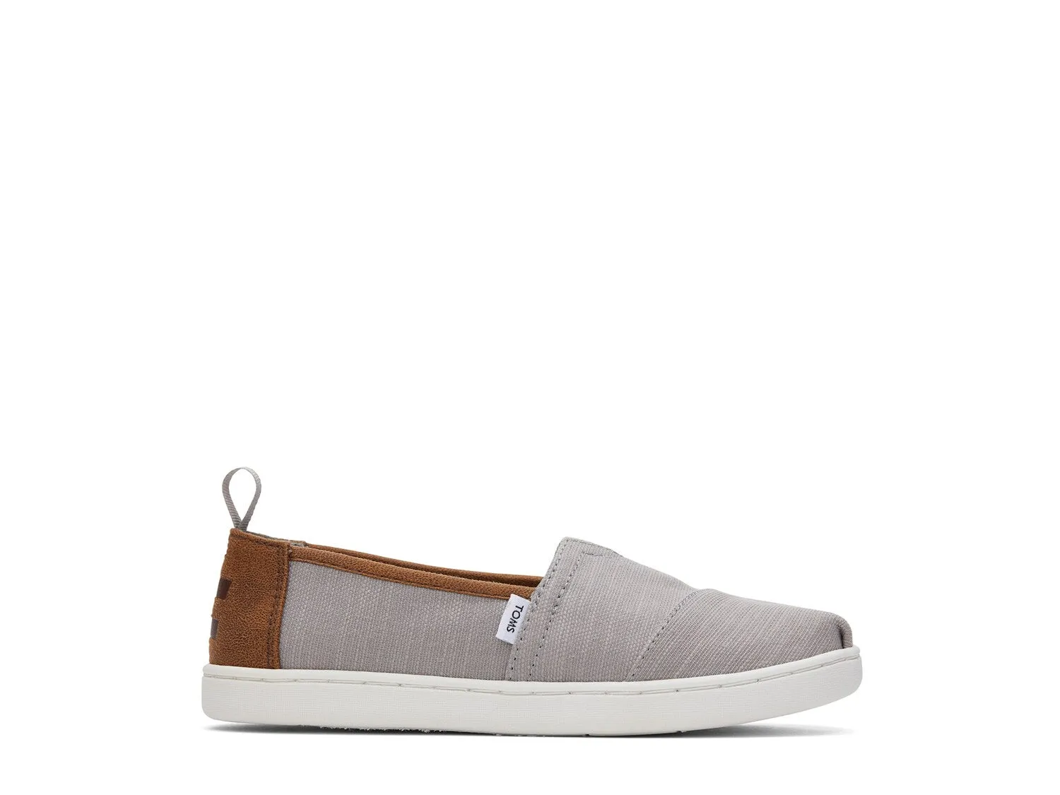 Children's slip-ons Toms Alpargata Espadrille, gray