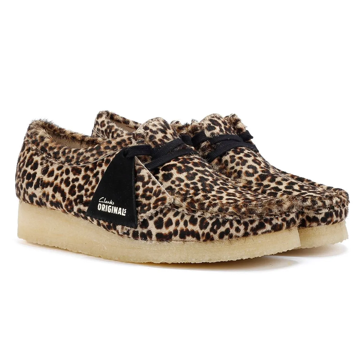 Clarks Originals Harajuku Hair-On Women's Leopard Shoes