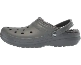 Classic Lined Clog Crocs, gray