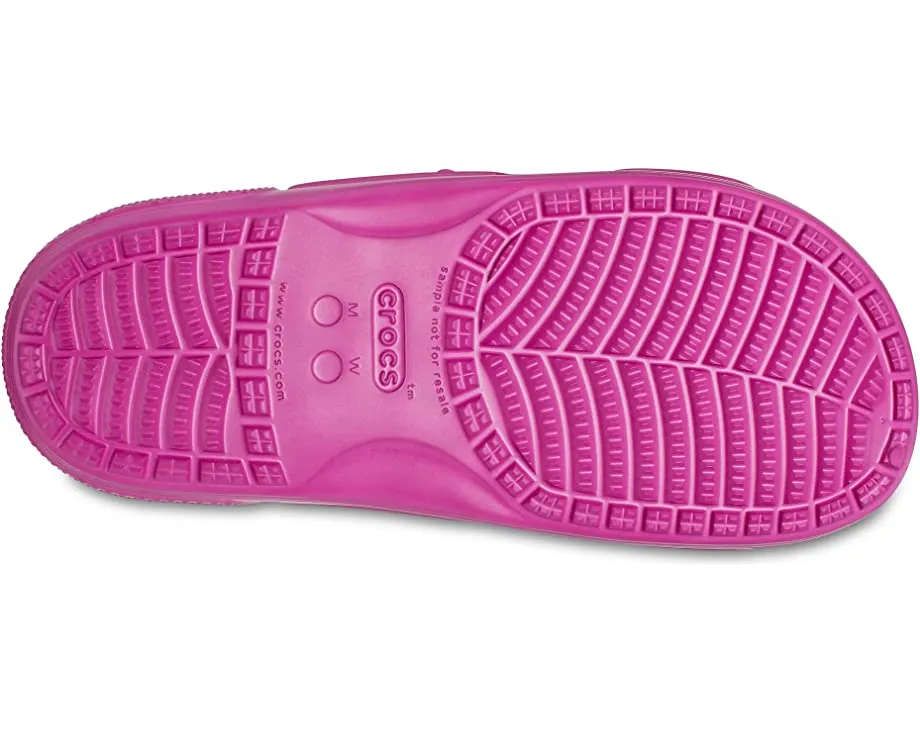 Classic Sandal Crocs, fuchsia fun