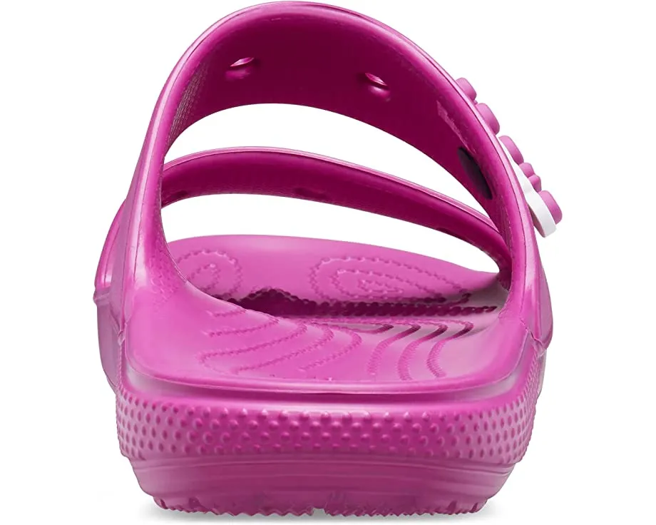 Classic Sandal Crocs, fuchsia fun