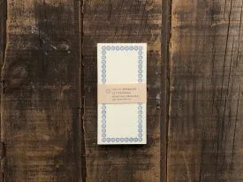 Classiky - Letterpress Memo Card - Dark Blue