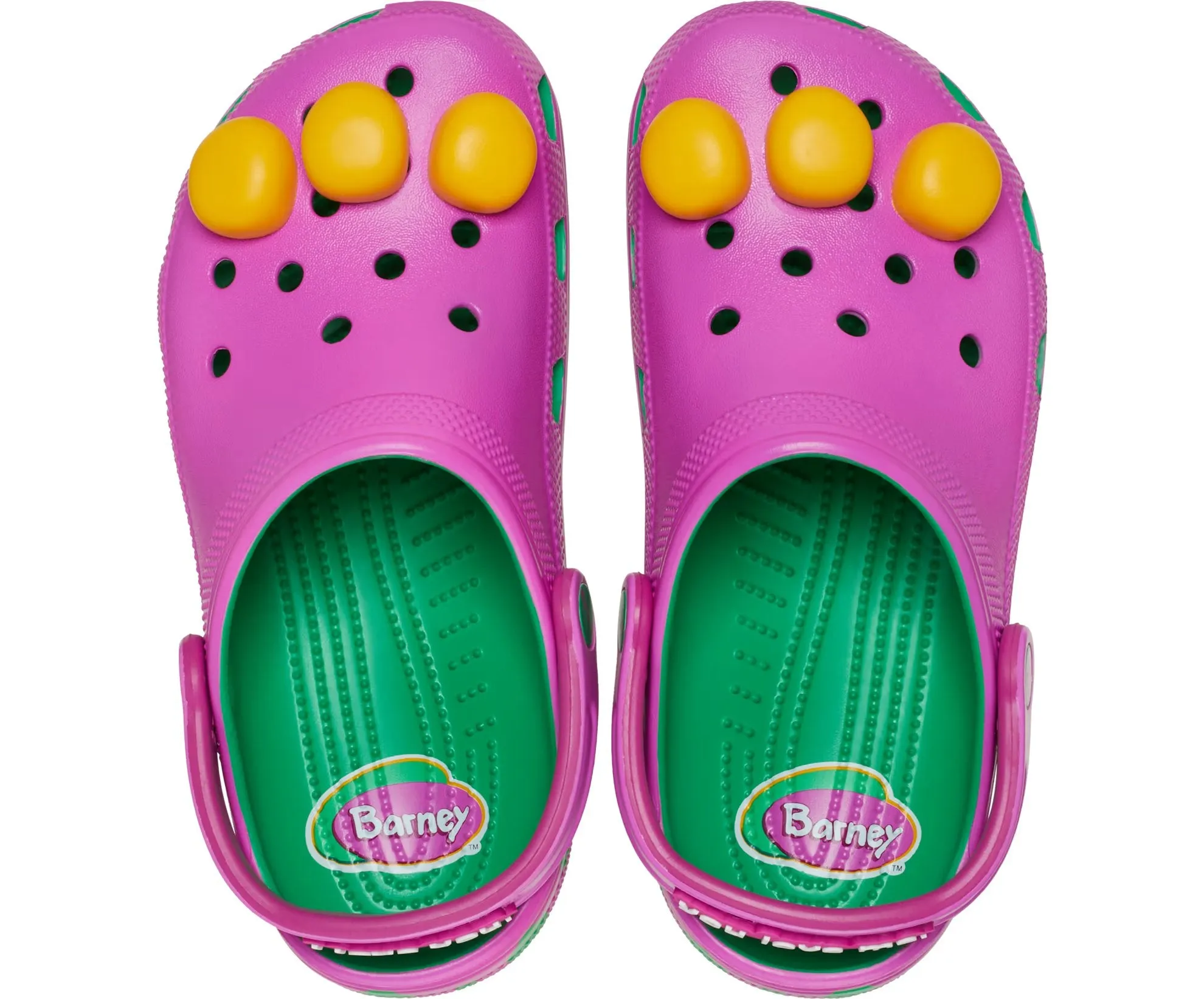 Crocs Classic x Barney clogs, purple