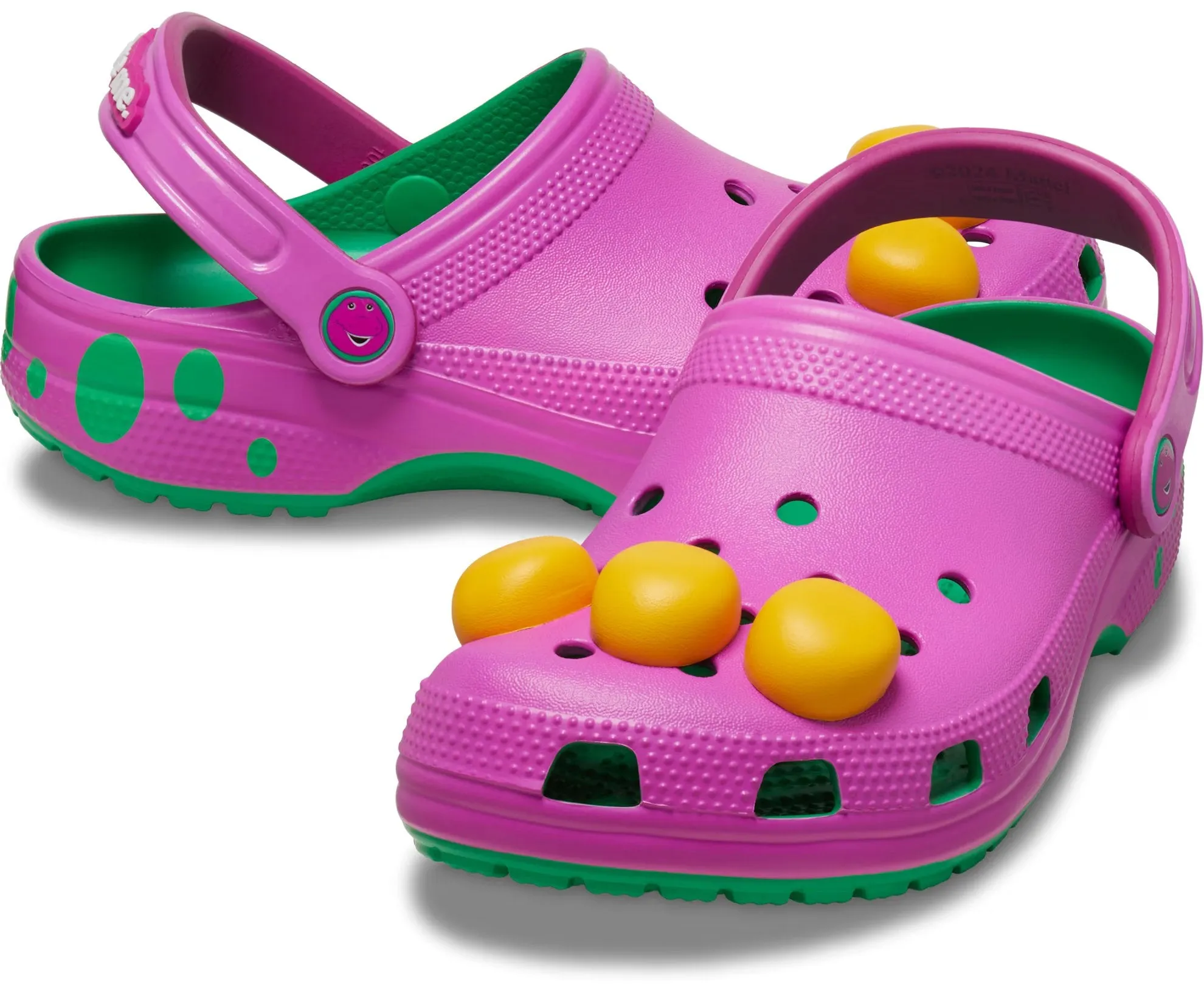 Crocs Classic x Barney clogs, purple