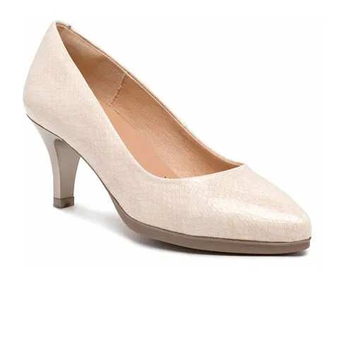 Desiree Mara 1 Heeled Pump (Women) - Nude