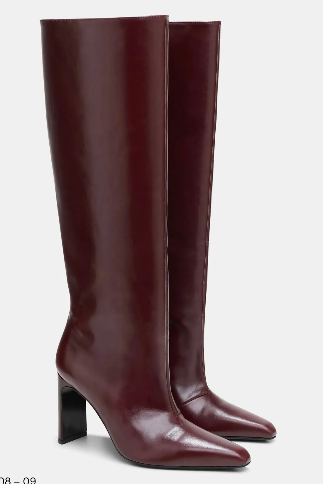 Dorothee Schumacher  Footwear - Chic Sophistication Wide Tall Boot (bordeaux)