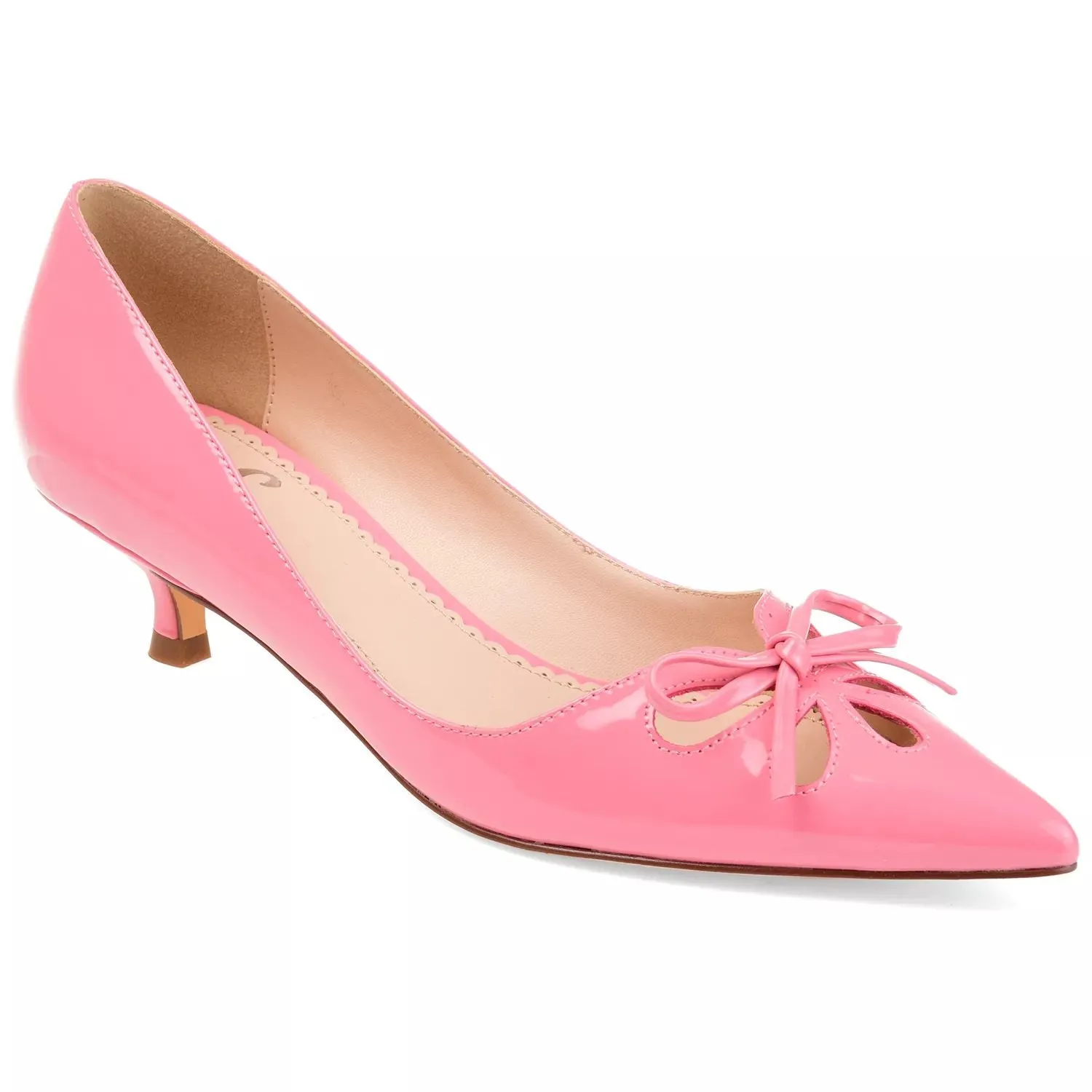 Journee Collection Lutana Journee Collection Women's Bow Pumps, Pink