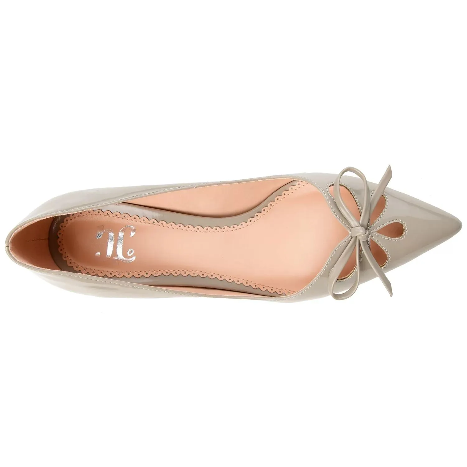 Journee Collection Lutana Journee Collection Women's Bow Pumps, Pink