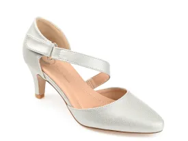 Journee Collection Tillis shoes, metallic silver