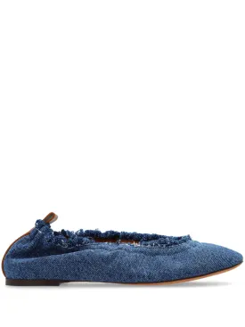 Lanvin Denim Ballerina Flat