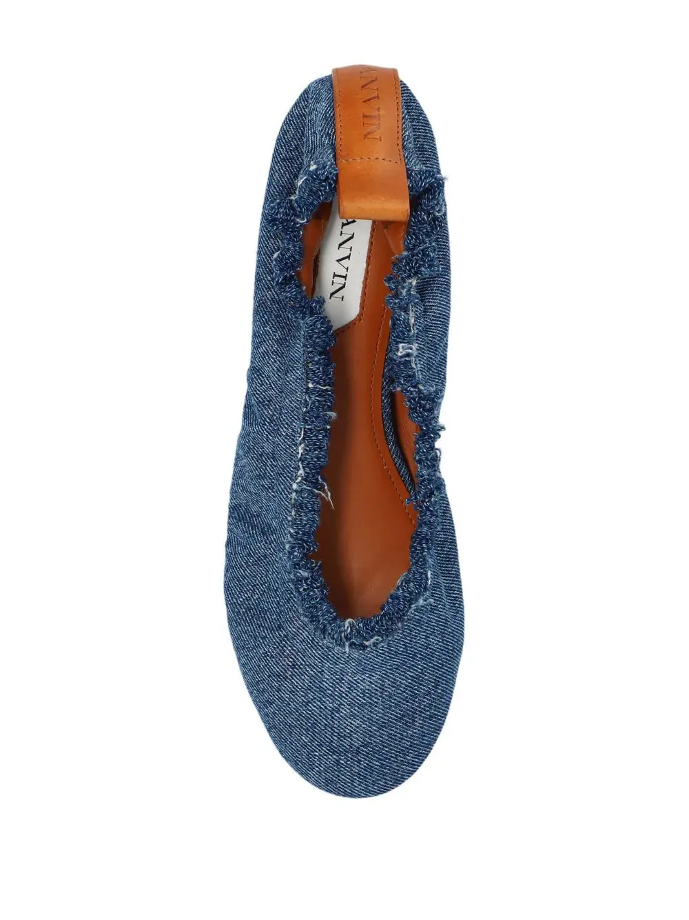 Lanvin Denim Ballerina Flat