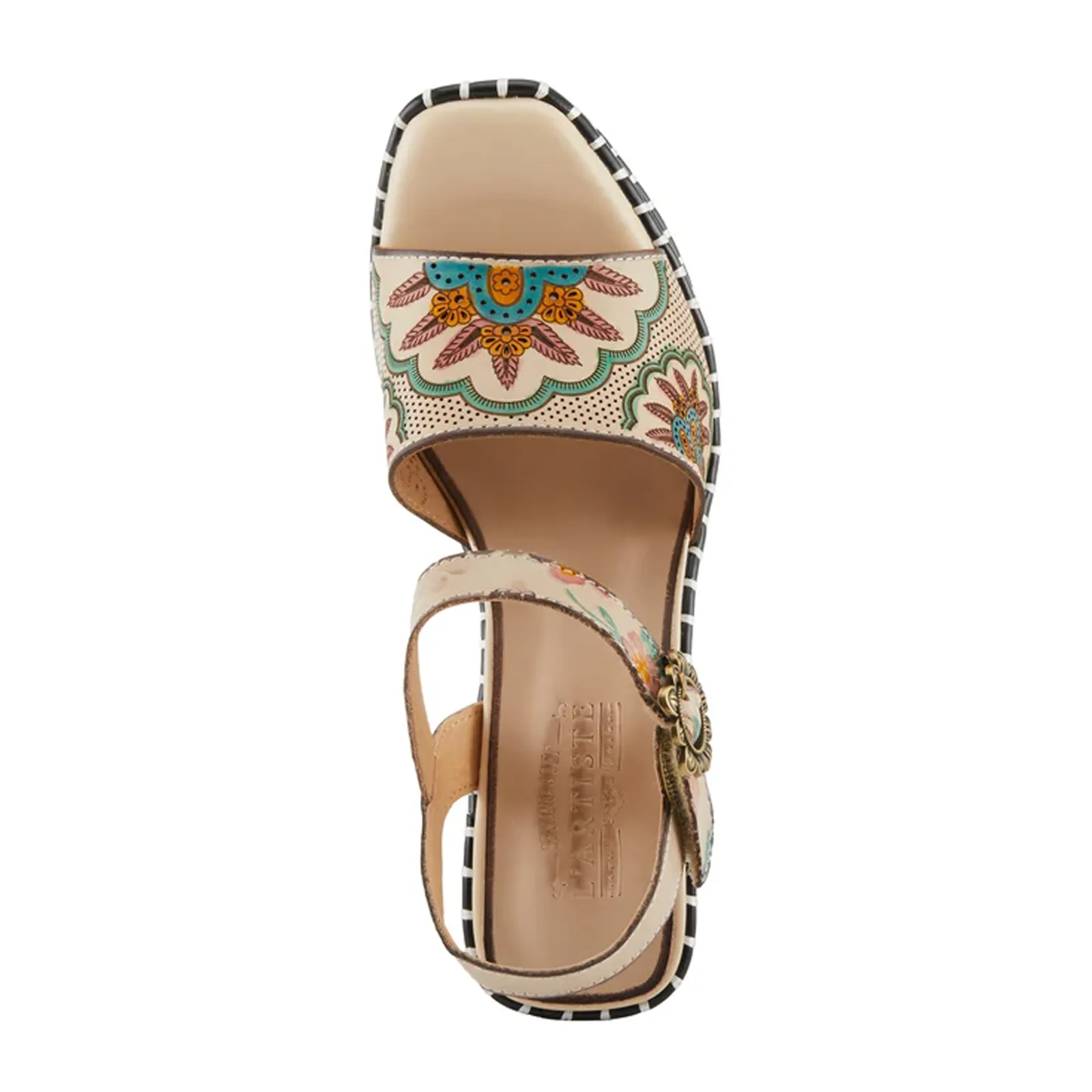 L'Artiste Go Get Em Sandal (Women) - Beige Multi