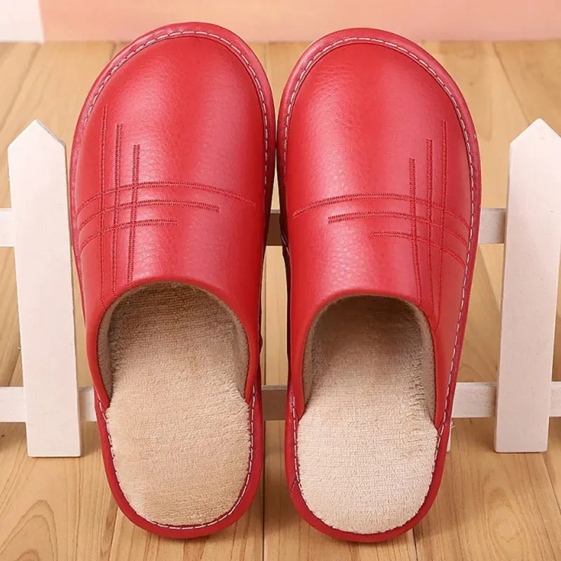 Leather Slippers for Men