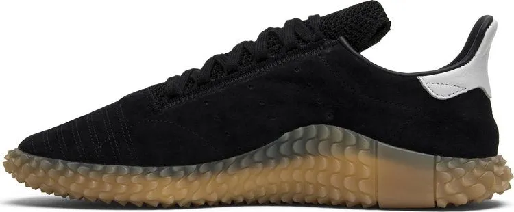 Limited Edition Adidas Kamanda 'Gum Sole' Sneakers, Black