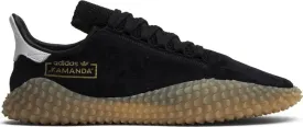 Limited Edition Adidas Kamanda 'Gum Sole' Sneakers, Black