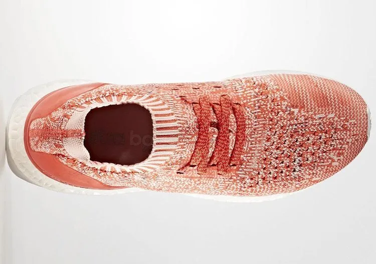 Limited edition Adidas Wmns UltraBoost Uncaged 'Easy Coral' sneakers, orange