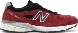 Limited edition New Balance 990v4 Made in USA 'Burgundy' sneakers, red