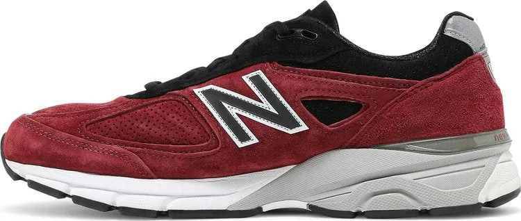 Limited edition New Balance 990v4 Made in USA 'Burgundy' sneakers, red