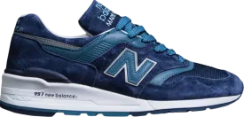 Limited edition New Balance 997 sneakers, blue