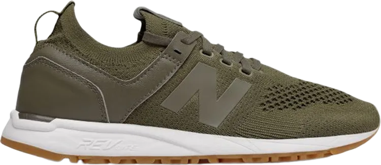 Limited edition New Balance Wmns 247 'Trench' sneakers, green