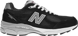 Limited edition New Balance Wmns 990v3 Made In USA 'Black White' sneakers, black