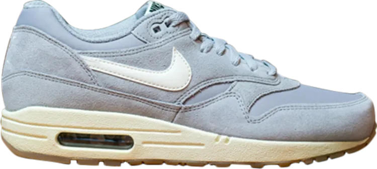 Limited Edition Nike Air Max 1 Essential 'Matte Silver' Sneakers, Silver