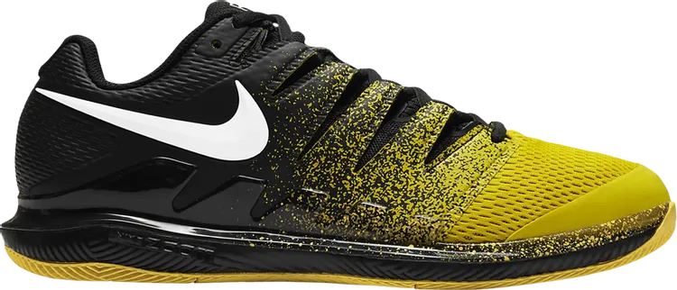 Limited Edition Nike Air Zoom Vapor X 'Black Speed Yellow Spray', Black