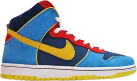 Limited edition Nike Dunk High Pro SB 'Mr. Pacman', blue