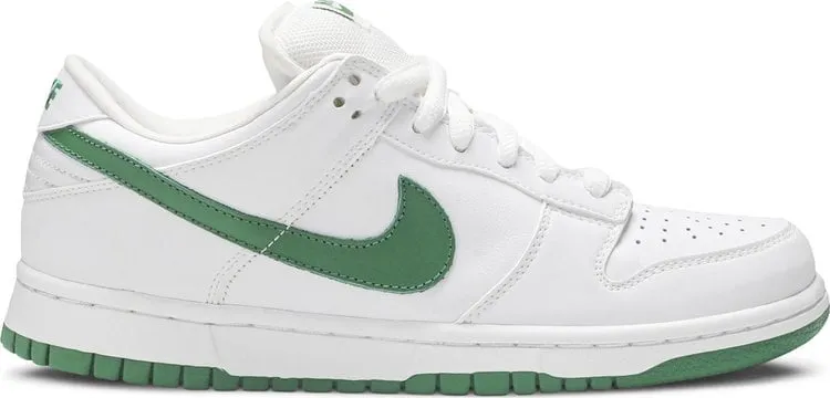 Limited Edition Nike Dunk Low Pro SB 'White Classic Green', White