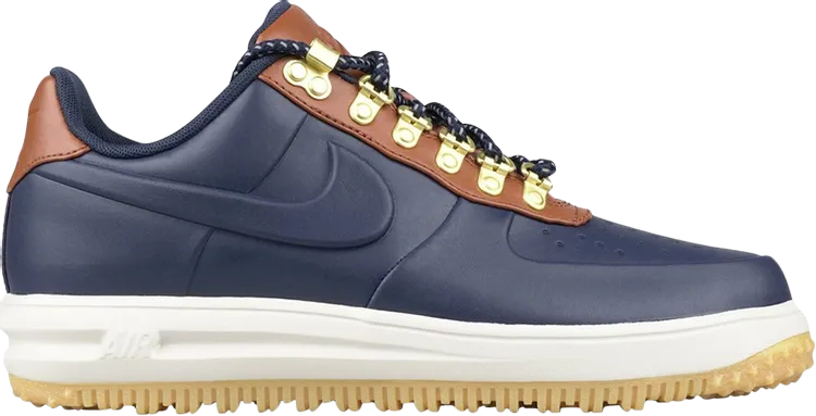 Limited Edition Nike Lunar Force 1 Duckboot Low 'Obsidian' Blue