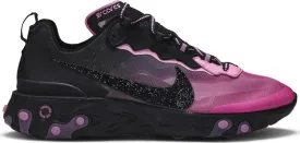 Limited Edition Nike Swarovski x Sneaker Room x React Element 87 'Breast Cancer Awareness' Pink