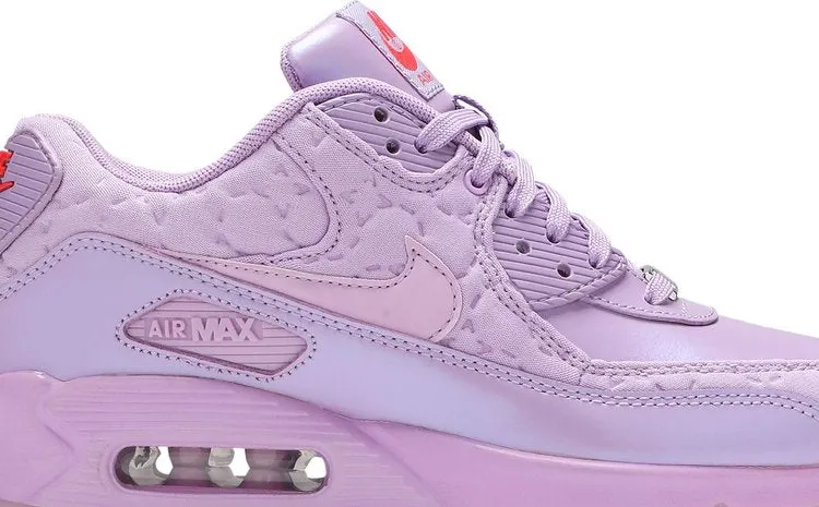 Limited edition Nike Wmns Air Max 90 'Macaroon' sneakers, purple