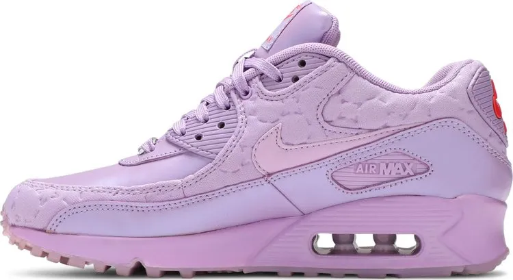 Limited edition Nike Wmns Air Max 90 'Macaroon' sneakers, purple