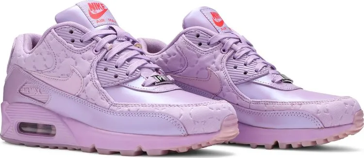 Limited edition Nike Wmns Air Max 90 'Macaroon' sneakers, purple