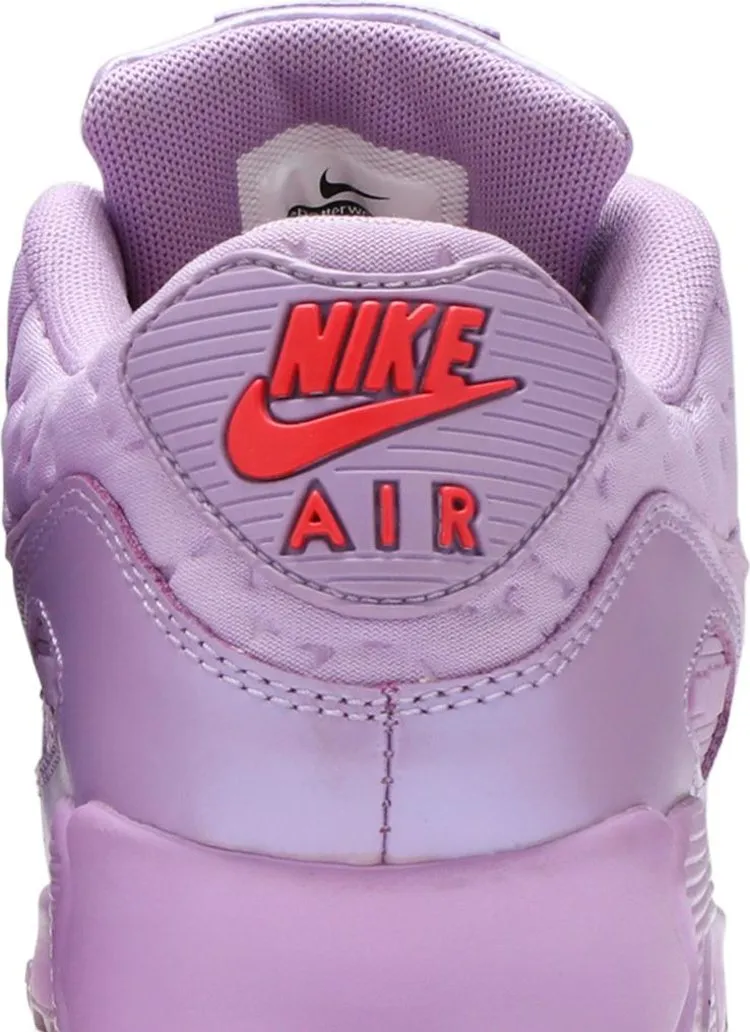 Limited edition Nike Wmns Air Max 90 'Macaroon' sneakers, purple