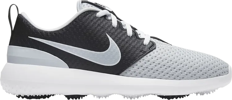 Limited Edition Nike Wmns Roshe Golf 'Pure Platinum Black' Boots, Gray