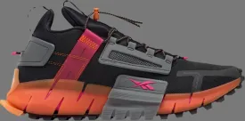 Limited edition zig kinetica edge 'black high vis orange' Reebok sneakers, black