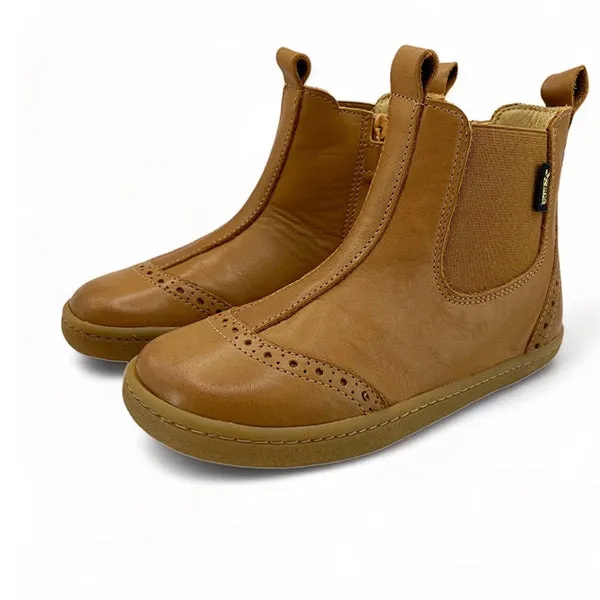 Logan Kids Chelsea Boot Tan Leather