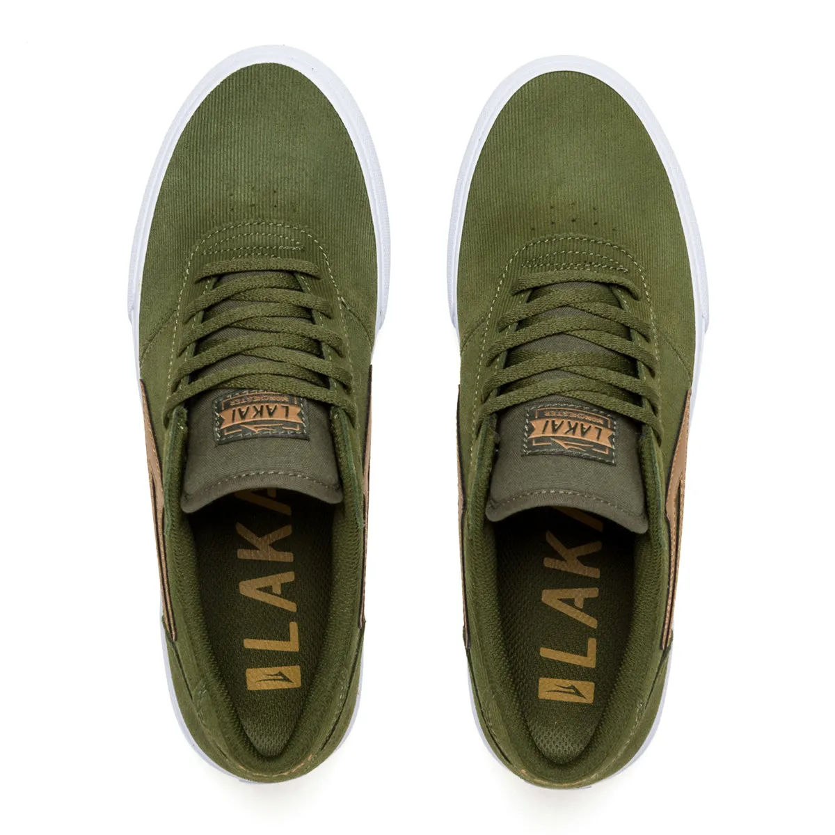 Manchester - Olive Cord Suede