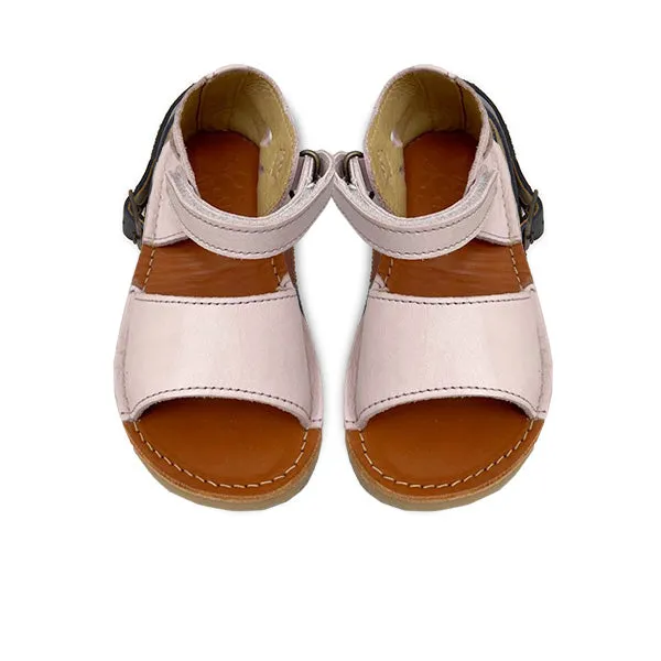 Mavis Velcro Kids Sandal Soft Lilac Leather