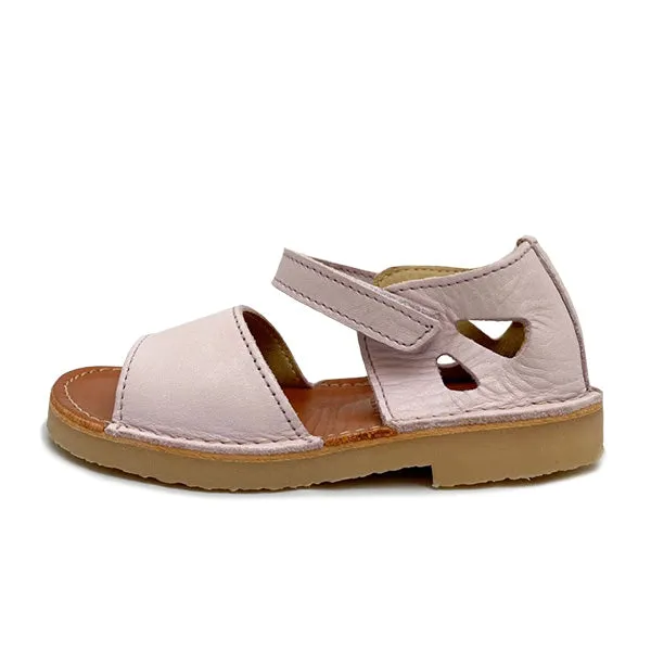 Mavis Velcro Kids Sandal Soft Lilac Leather