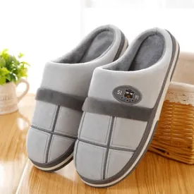 Men's Plush Clog Slippers