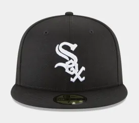 MLB Chicago White Sox Basic 59Fifty Fitted Mens Hat (Black)