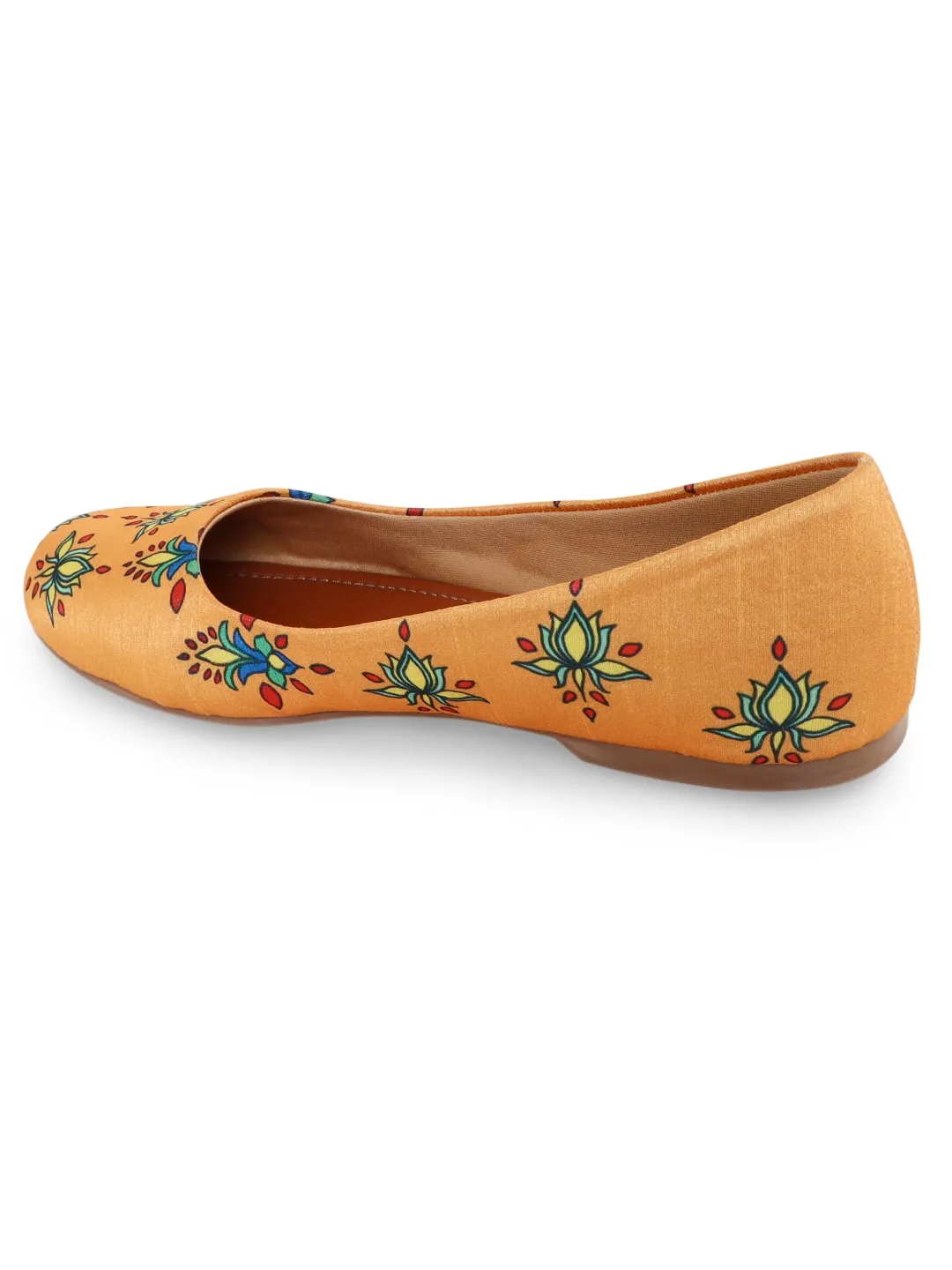 Musturd Motif Ballerinas