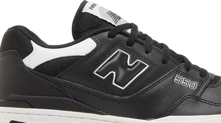 New Balance 550 'Black White' sneakers, black